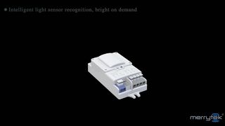 Sensor Gerak Peredupan Cerdas untuk Parkir