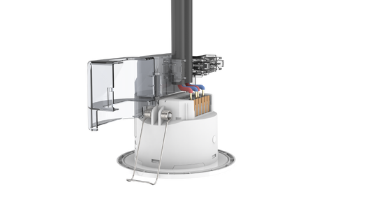 3 step installation 24GHz Breath detecting 0-10V dimming Occupancy Sensor with remote control capability