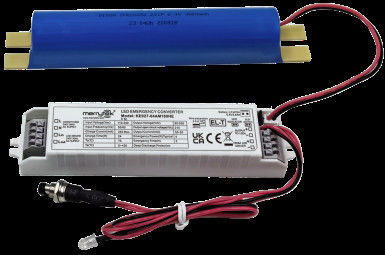 2W 3 jam LiFePO4 baterai Emergency LED driver dengan Battery Auto Testing dan Self Testing Opsional dengan Garansi 5 Tahun