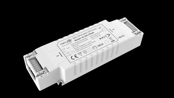 35W DALI2 & PUSH pengendali arus konstan yang redup pengendali led yang dapat diprogram NFC 500-1050mA
