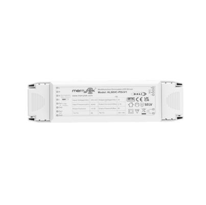 90W tegangan konstan 24V DALI DT8 dipimpin strip dimmable driver dengan garansi 5 tahun